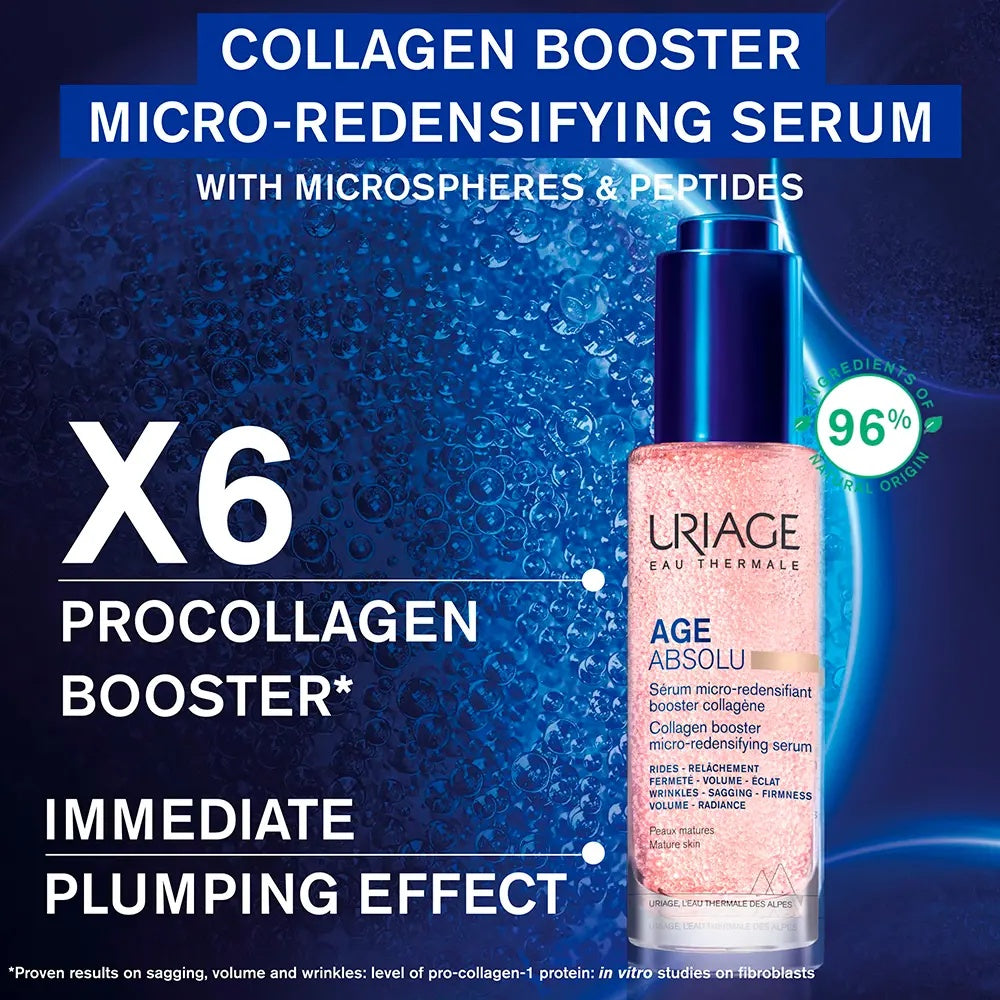 Uriage Age Absolu Micro-Redensifying Serum Gift Set 30ml + FREE Uriage Towel-2