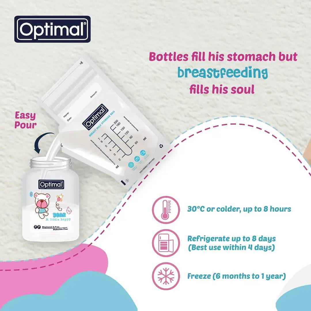 Optimal BREAST MILK STORAGE BAGS-4