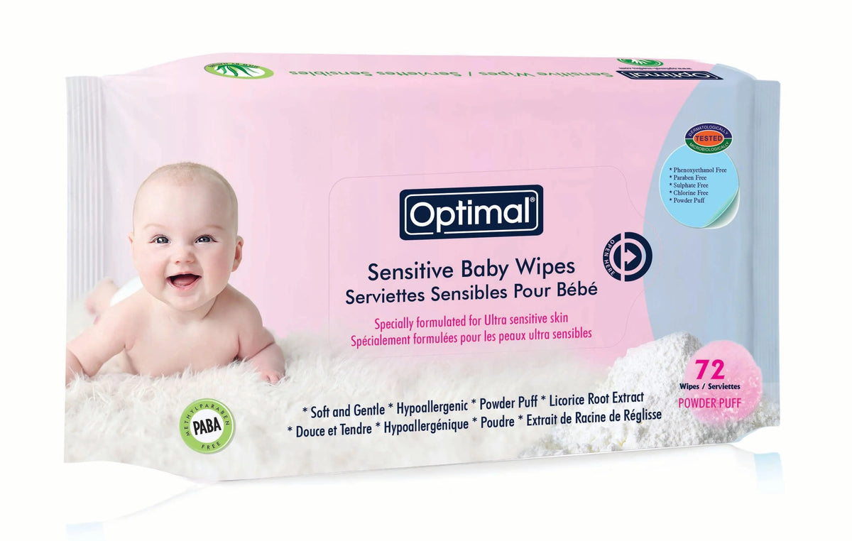 Optimal SENSITIVE BABY WIPES-2