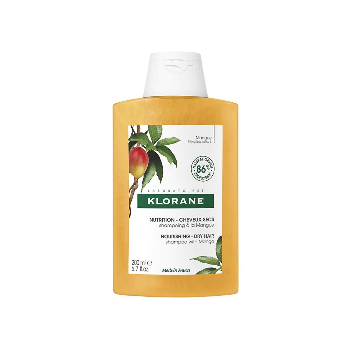 Klorane Nourishing Shampoo With Mango Butter-1