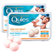 Quies Wax Anti-Noise Ear Plugs 27 dB 12 Pairs – Sleep & Noise Protection Comfort-1