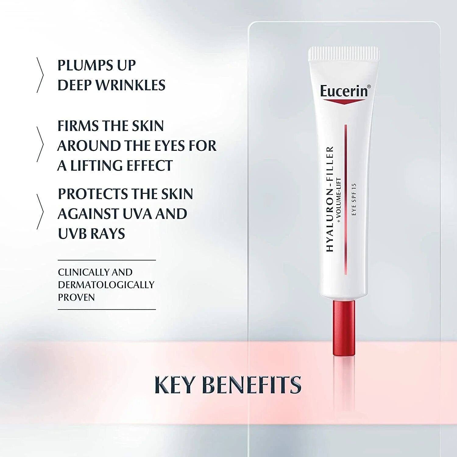Eucerin Hyaluron-Filler + Volume Lift Eye Cream with SPF15-2