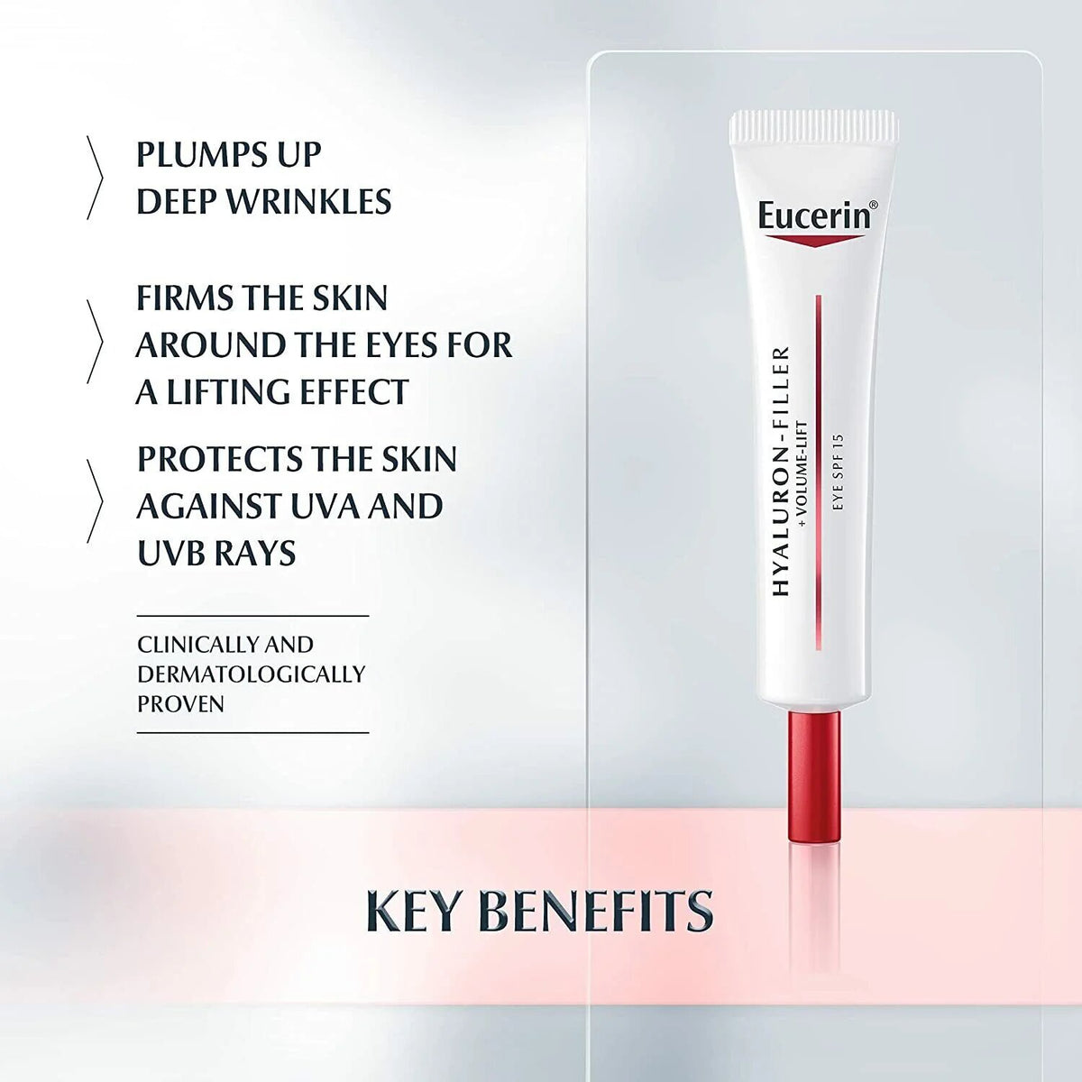 Eucerin Hyaluron-Filler + Volume Lift Eye Cream with SPF15-2