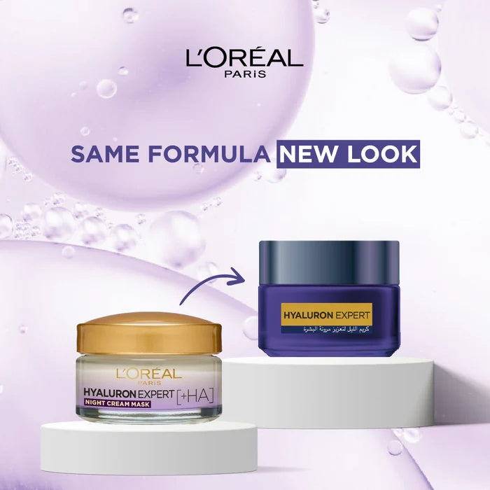 L’Oréal Paris Hyaluron Expert Night Cream with Hyaluronic Acid-2