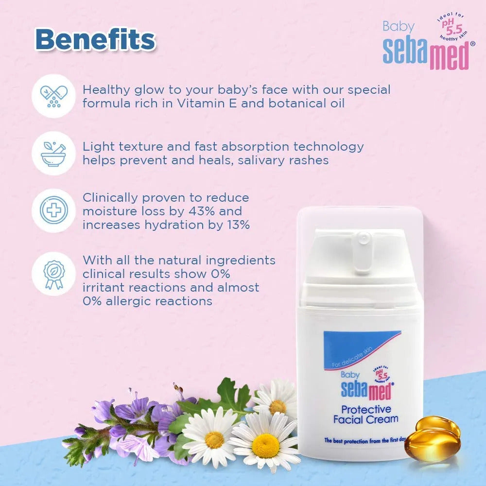 Sebamed Protective Facial Cream 50 ml-4