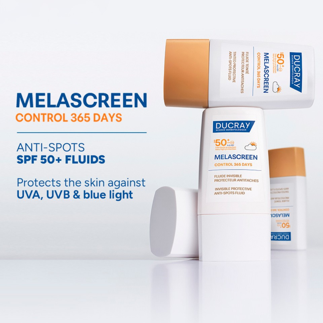 Ducray Melascreen SPF50+ Protective Anti-stain Fluid Invisible for pigmented skin 30ml