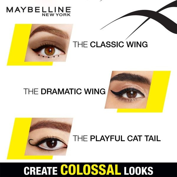 Maybelline The Colossal Kajal Pencil 6HR – Intense Black, Long-Lasting Eye Kajal-4