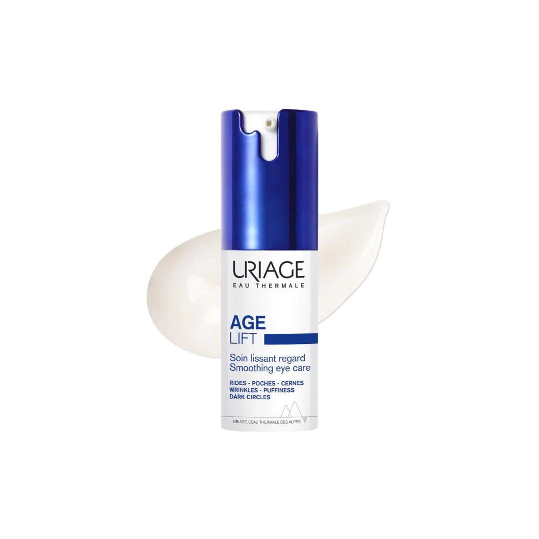 Uriage Age Lift Smoothing Eye Care 15ML - Anti-Aging Treatment for Wrinkles and Puffiness-2