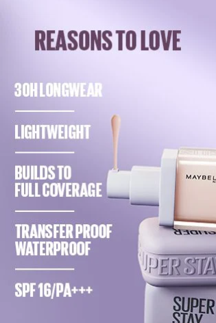 Maybelline Super Stay Lumi-Matte Foundation – Up to 30H Wear with Radiant Matte Finish-4