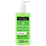 Neutrogena Oil Balancing Facial Wash with Lime Scent - 200ml 20% off-1