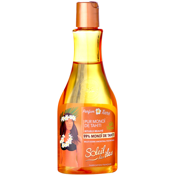 Soleil des Îles 99% Pure Tahiti Monoi - Tiaré Fragrance 150ml | Skin & Hair Nourishment-1