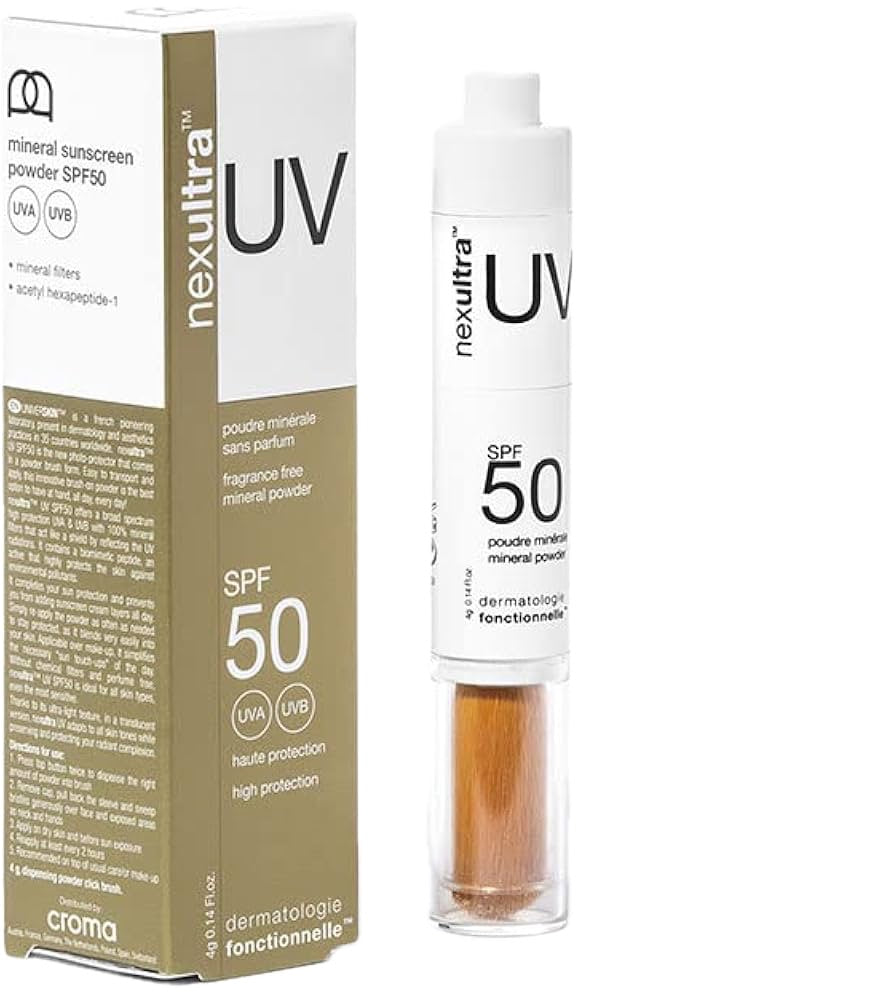 Nexultra Sun Protection SPF 50+ Invisible Mineral Shield, Mineral Powder Sunscreen-1