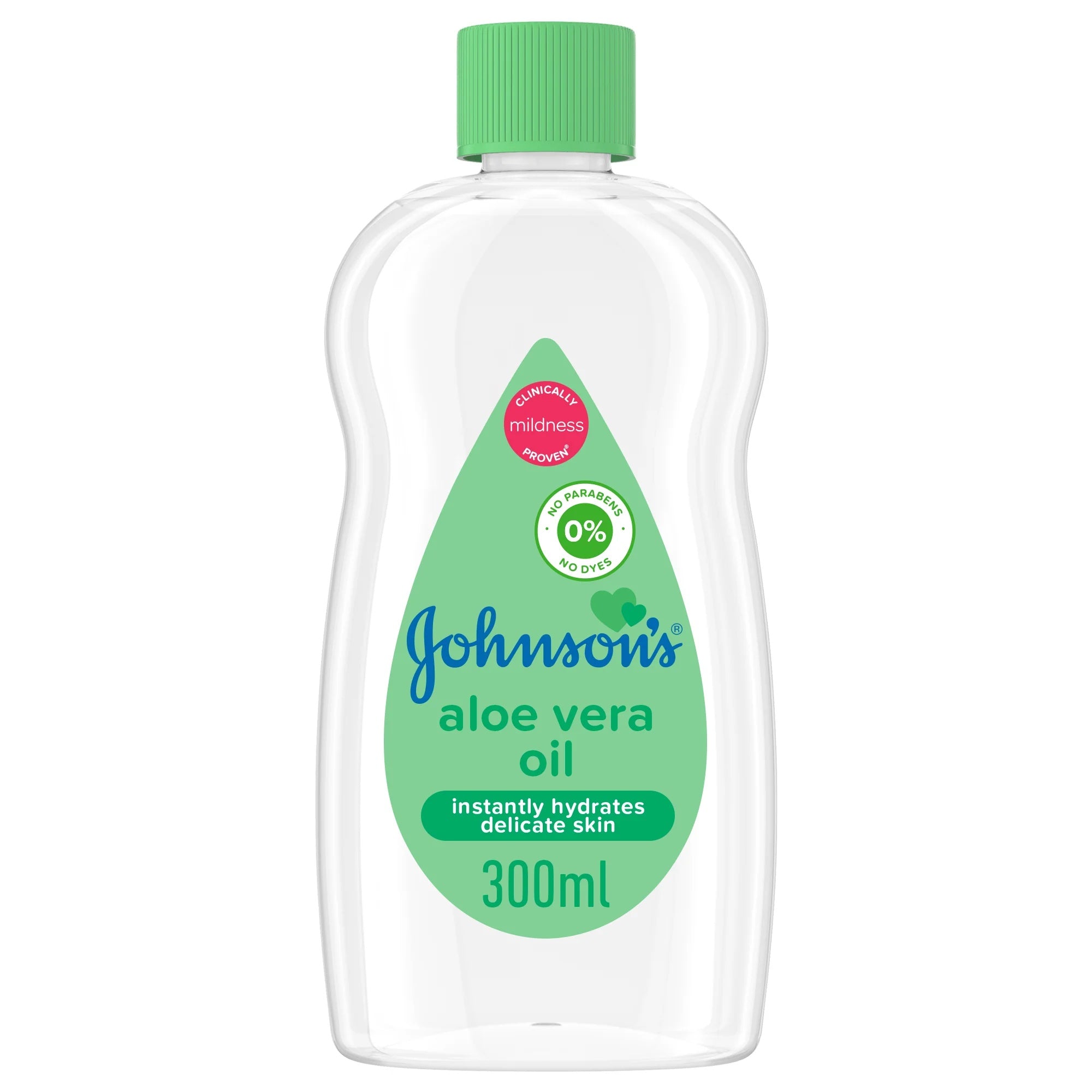 Johnson's Baby Oil with Aloe Vera 300ml-1