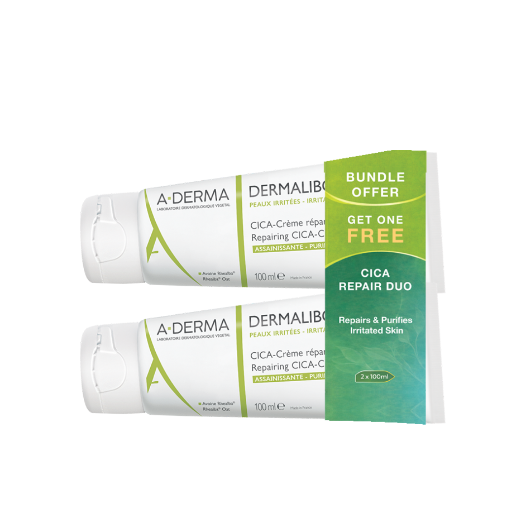 Aderma Dermalibour Cica Purifying Repairing Cream 100ml Buy 1 Get 1 Free