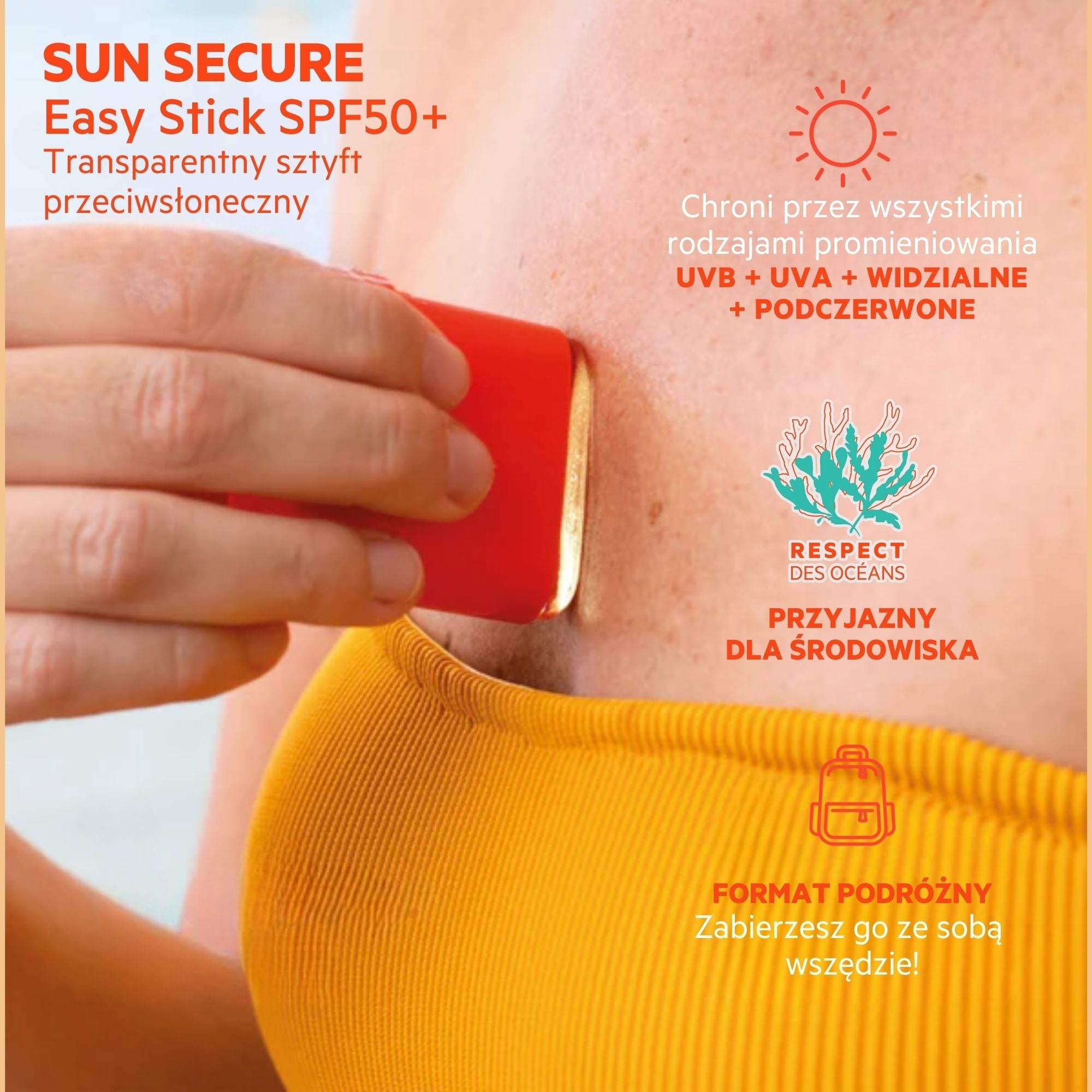 SVR Sun Secure Easy Stick SPF50+ 10g – Invisible High Protection for Sensitive Areas-4