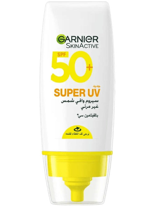 Garnier Skinactive Super UV Invisible Serum Sunscreen SPF 50+ 30ml - High Protection, Invisible Finish-2