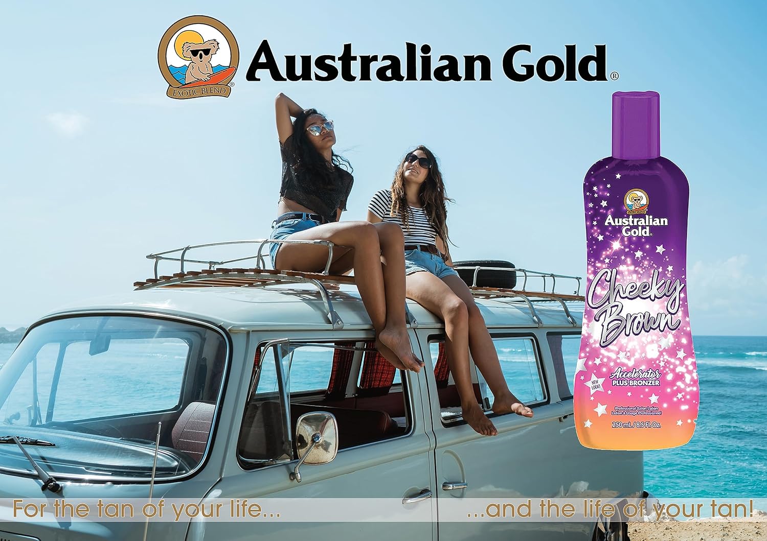 Australian Gold Cheeky Brown Accelerator Dark Natural Bronzer 250ml