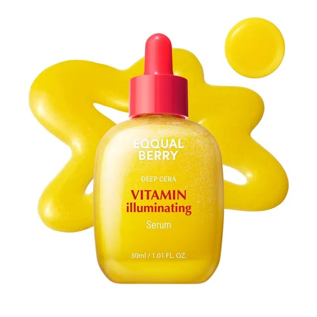 EQQUAL BERRY Deep Cera Vitamin Illuminating Serum 30ml Brightening Glow Serum-1