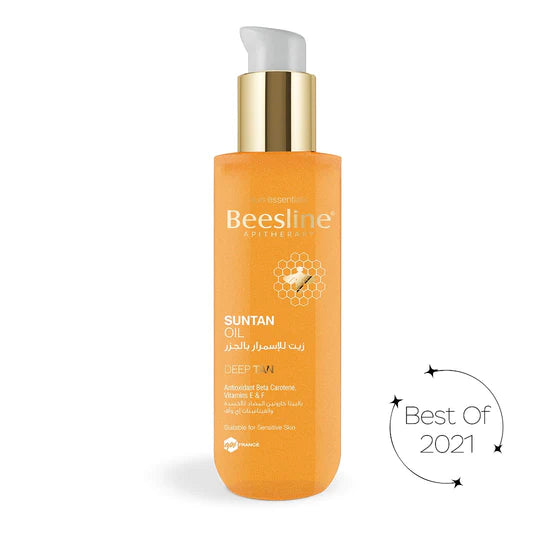 Beesline Suntan Oil 200ml - Natural Deep Tanning Solution for a Golden Glow-1