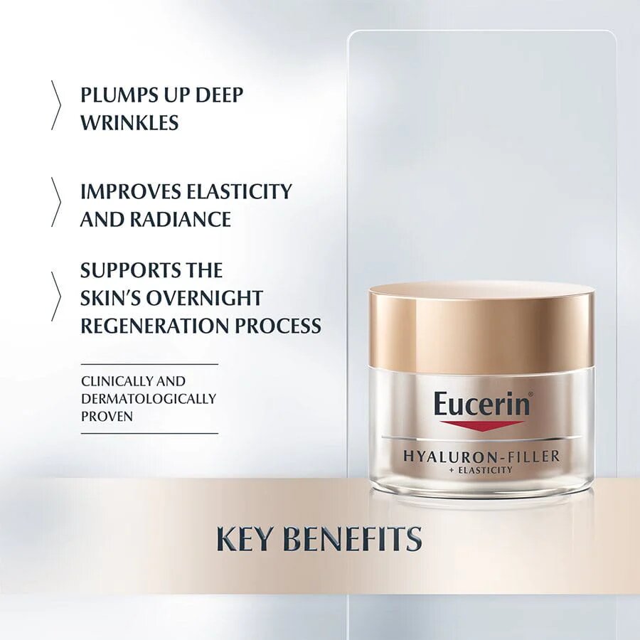 Hyaluron Filler + Elasticity Anti Age Night Cream-2
