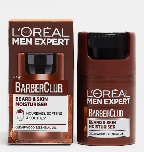 L'Oreal Men Expert Barber Club Beard & Skin Moisturiser 50ml – Hydrating Cream for Beard & Face-1