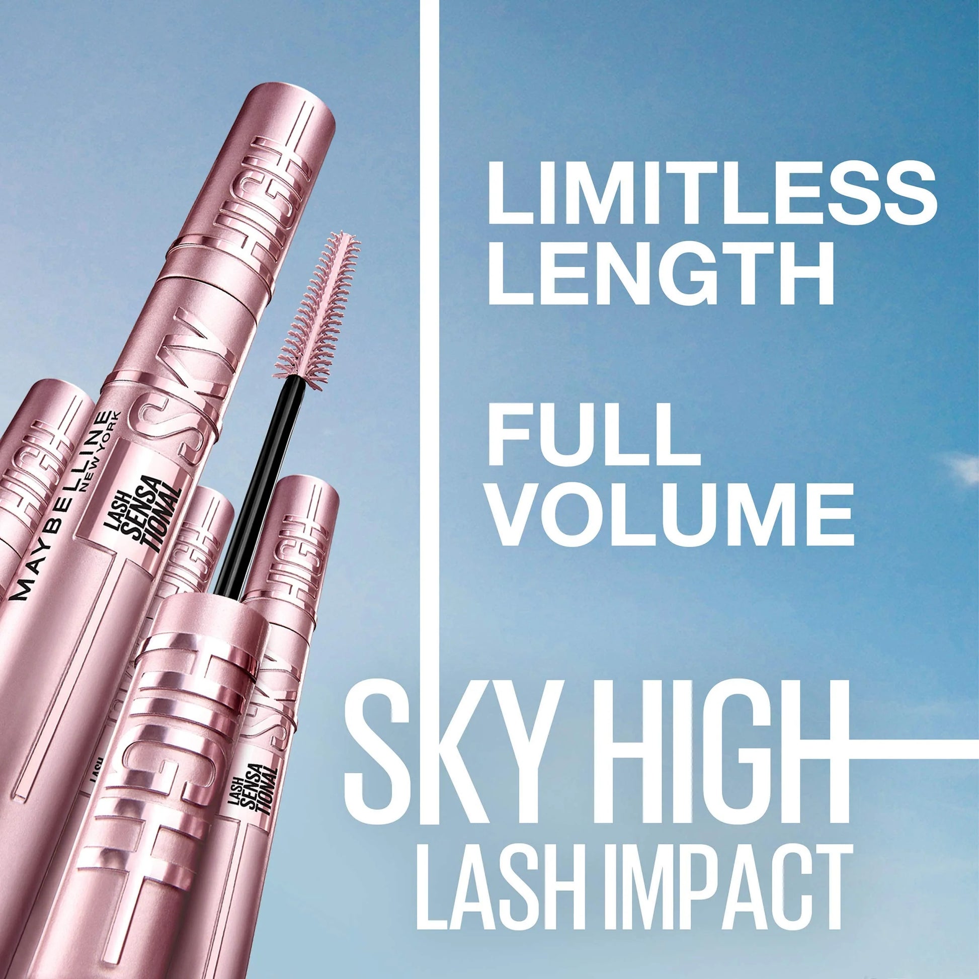 Maybelline Lash Sensational Sky High Mascara | Lengthening & Volumizing for Sky-High Lashes-5