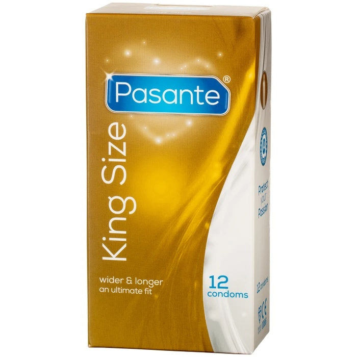 Pasante King Size Condoms 3 Pack – Larger Fit for Comfort and Protection-2