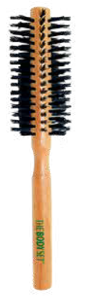 The Body Set Xsmall Round Beech Hair Brush-1