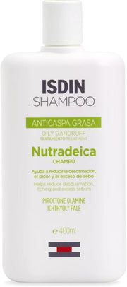 ISDIN Nutradeica Oily Dandruff Shampoo 200ml | Dandruff Control Shampoo for Oily Scalp and Sebum Regulation-1