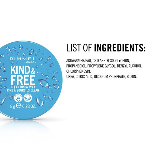Rimmel Kind & Free Clean Brow Wax-4