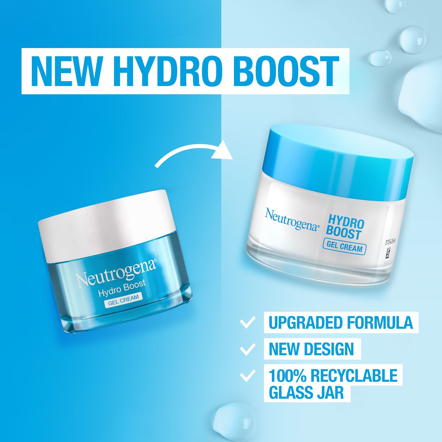 Neutrogena Hydro Boost Gel Cream Fragrance Free Hyaluronic Acid Moisturizer for Dry Skin-4