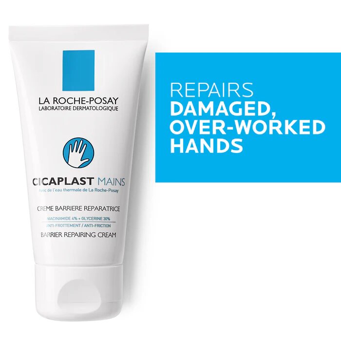 La Roche Posay Cicaplast Mains Moisturiser for Dry and Damaged Hands 50ml-3