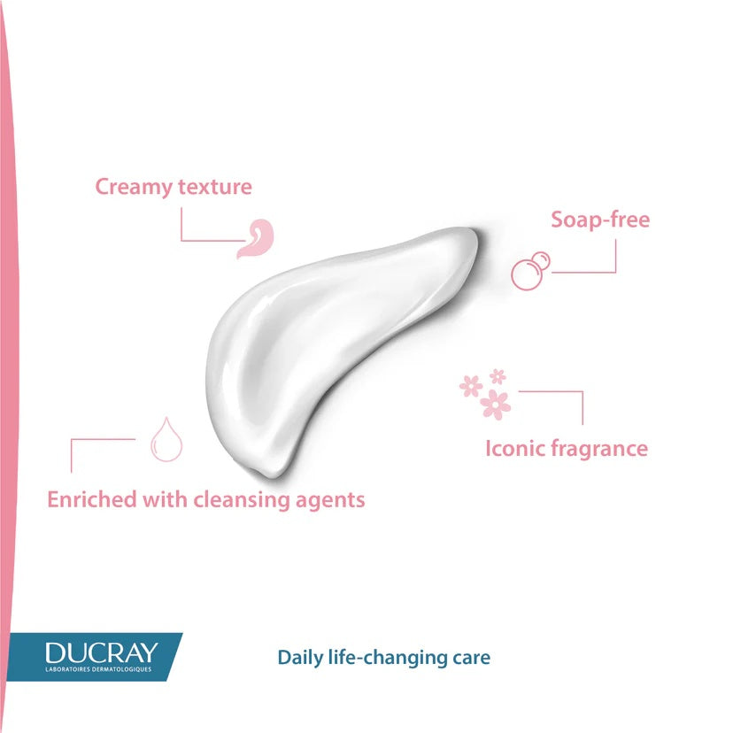 Ducray Ictyane Cleansing Shower Cream for Dry to Very Dry Skin – 200ml-5