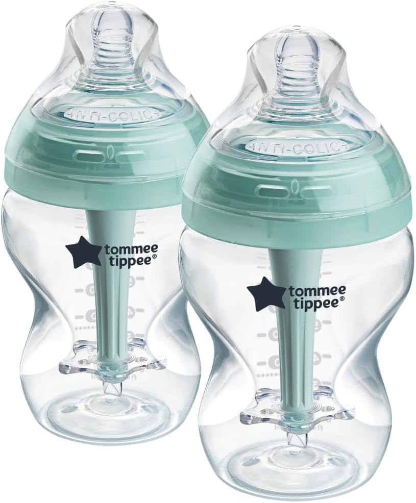 Tommee Tippee 0+m  Pack of 2x 260ml Combat Colic Feeding Bottles-1