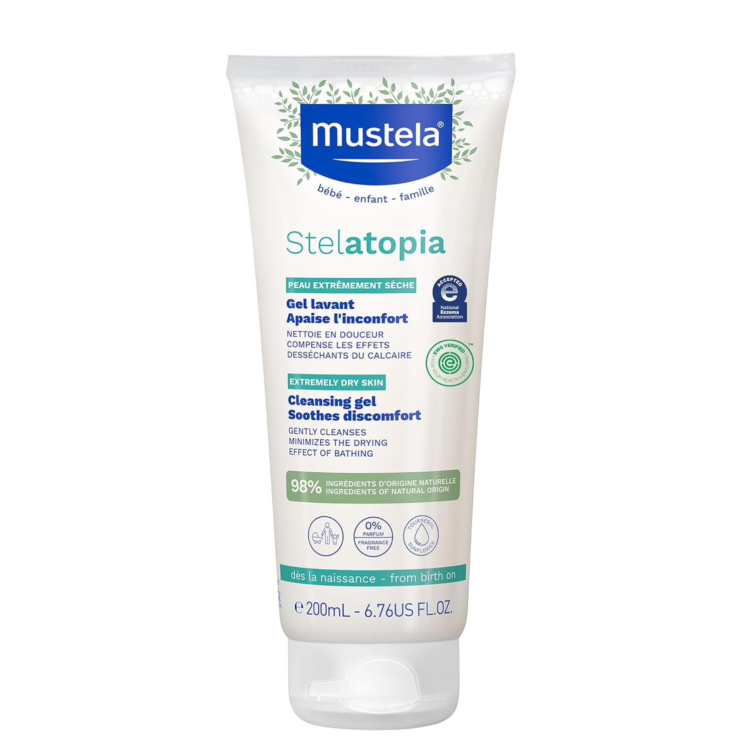 Mustela Stelatopia Cleansing Gel- 200ml-1