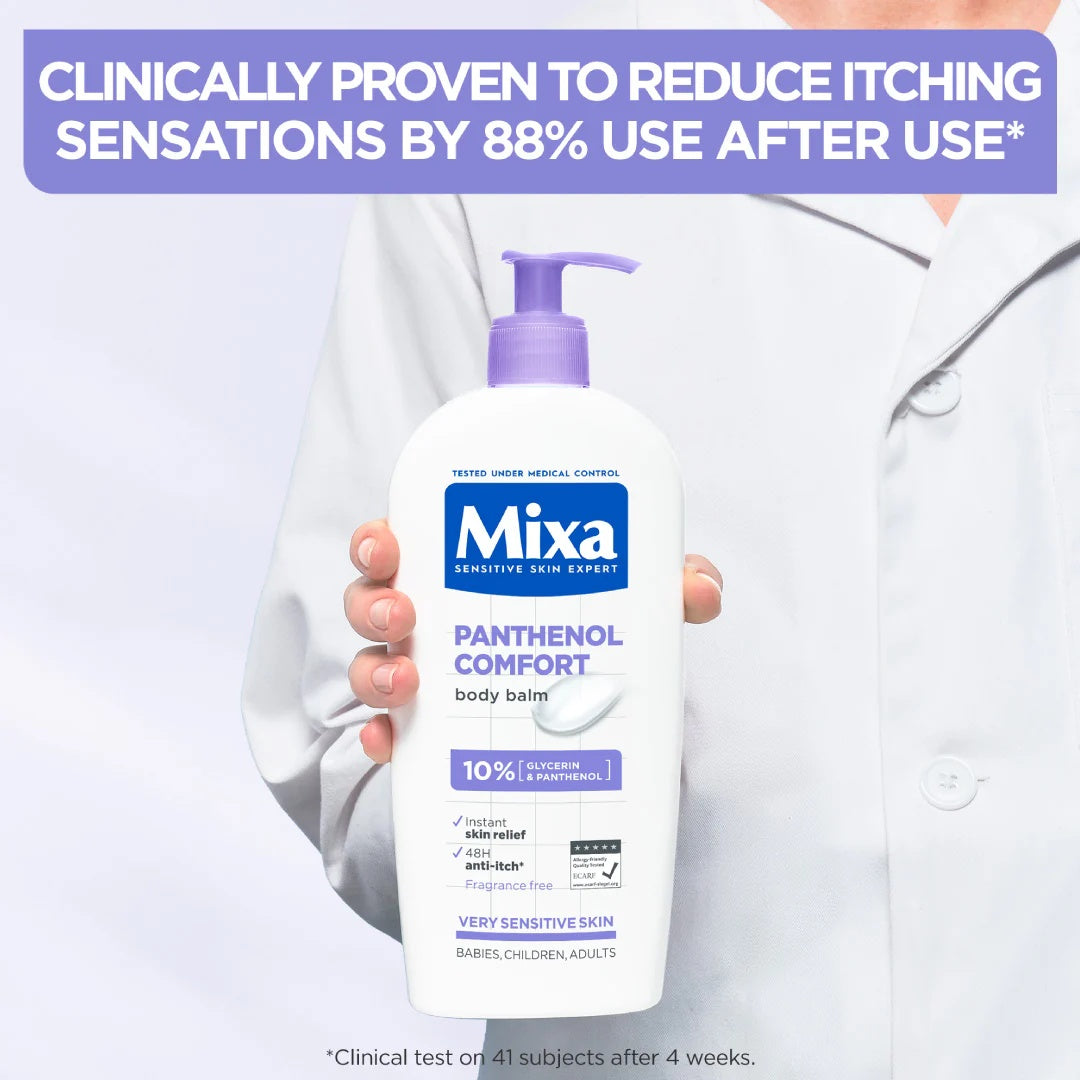 Mixa Panthenol Comfort Body Balsam 10% Glycerin Panthenol for Sensitive Skin-3
