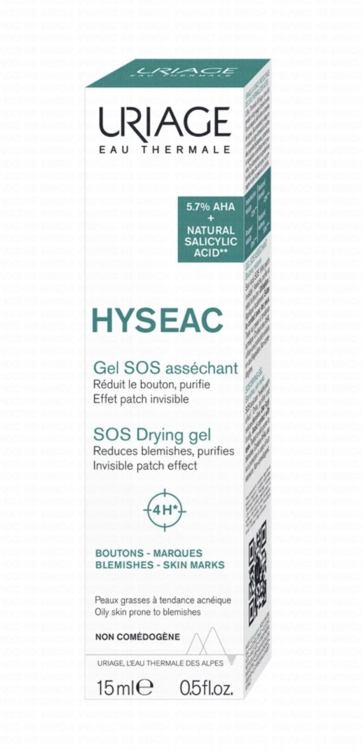 Uriage Hyseac SOS Paste - Targeted Spot Treatment for Acne-Prone Skin - 15ml-2