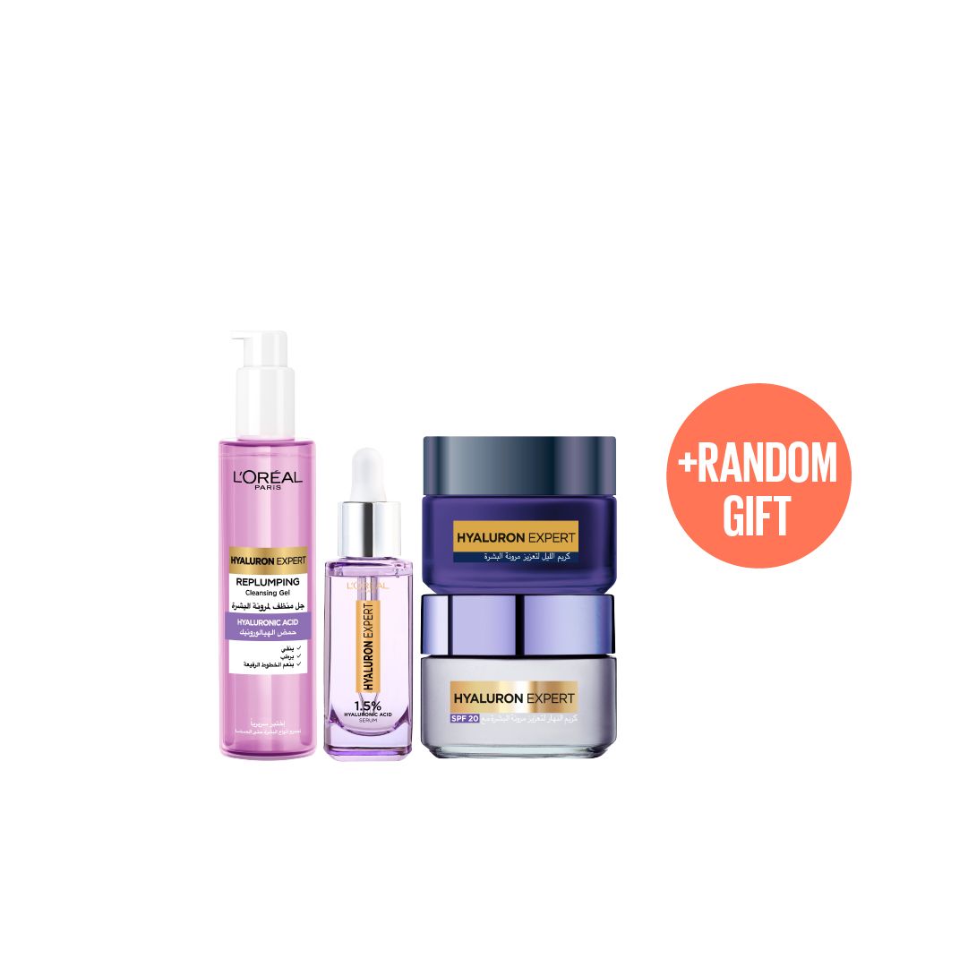 L’Oreal Paris Hyaluron Expert Range – 30% Off + Free Random Gift-1