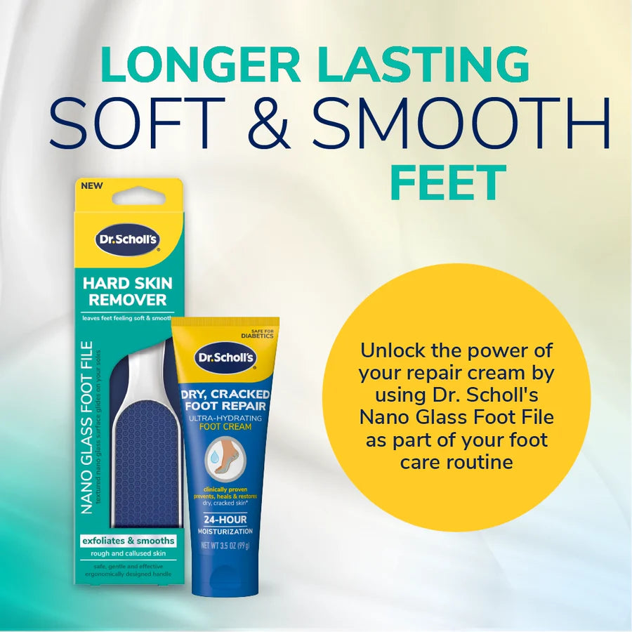 DR SCHOLL'S Hard Skin Remover Nano Glass Foot File