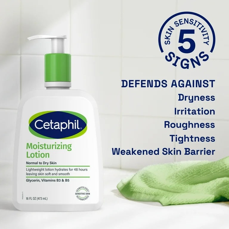 Cetaphil Moisturizing Lotion Dry to Normal Sensitive Skin 236 ml-2