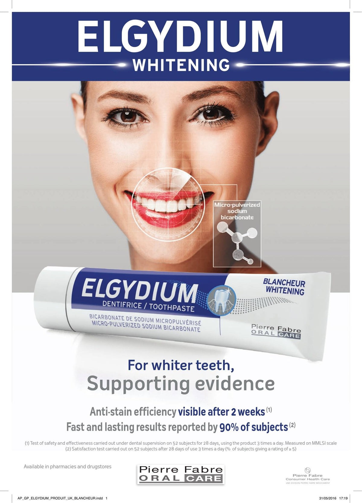 Elgydium Whitening Toothpaste – Stain Removal & Enamel Care 75ml-5