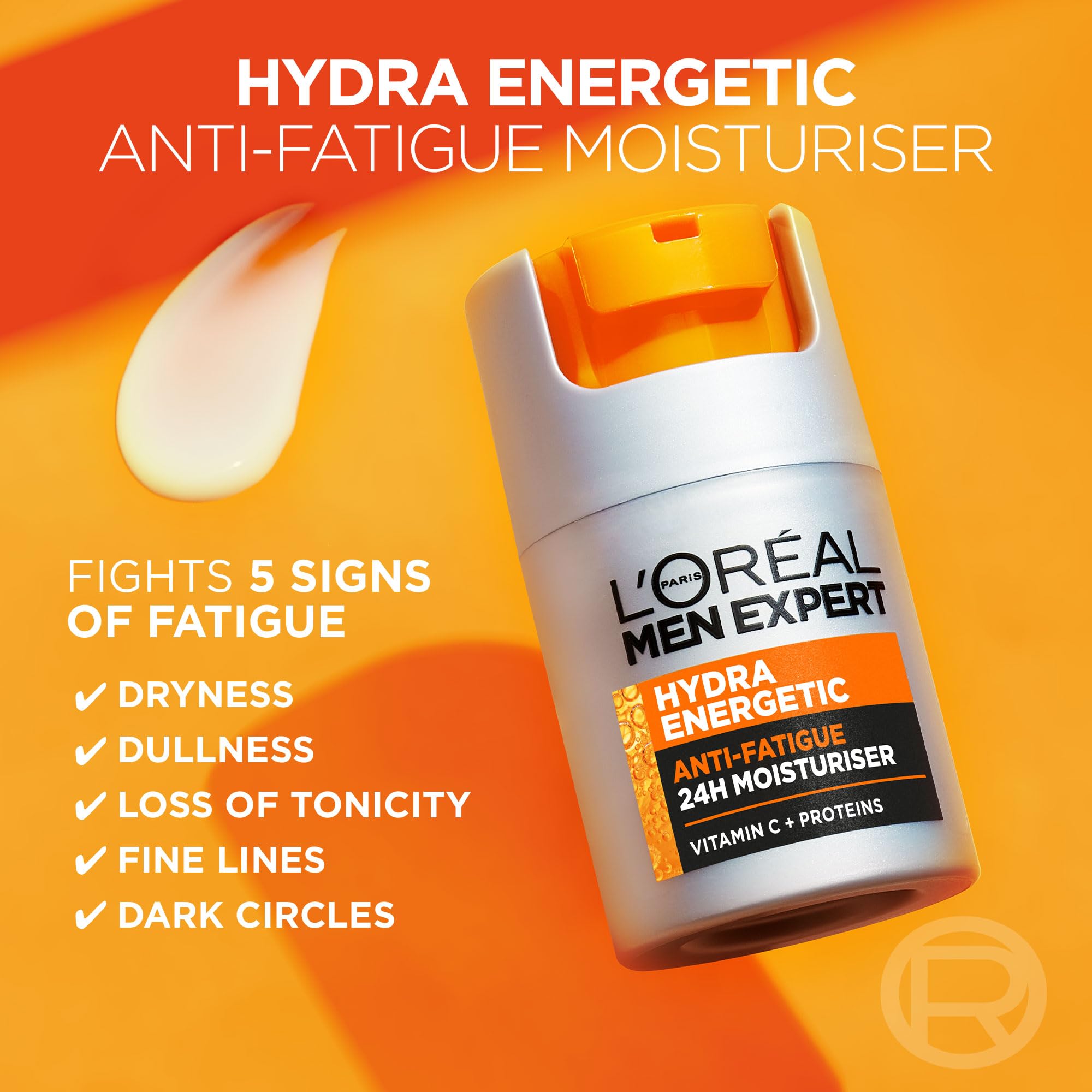 L'Oreal Men Expert Hydra Energetic Anti-Fatigue Moisturiser 50ml – Daily Hydration for Tired Skin-3