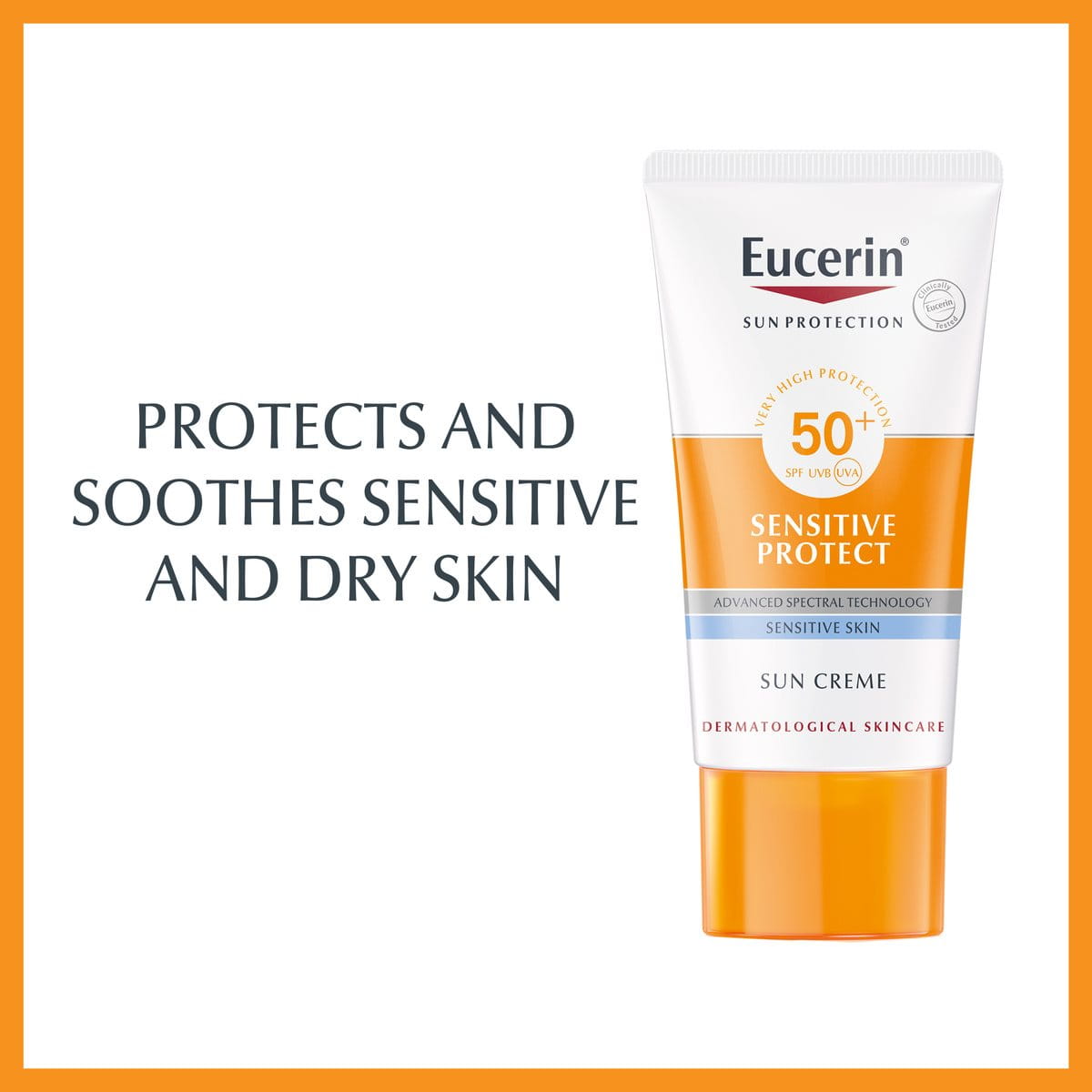 Eucerin Sensitive Protect Sun Creme SPF50-3