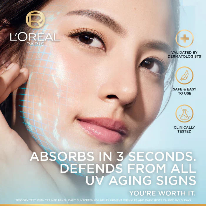 L’Oreal Paris UV Defender Aquafusion Daily Water Gel Sunscreen SPF 50+