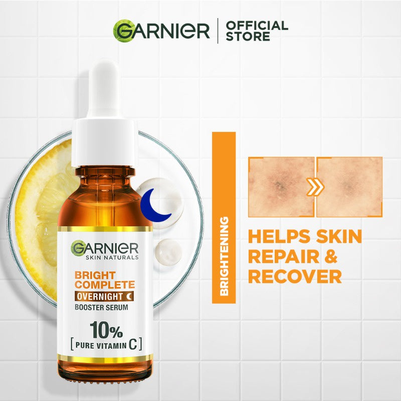 Garnier Skinactive Fast Bright Serum Night- 30ml-4