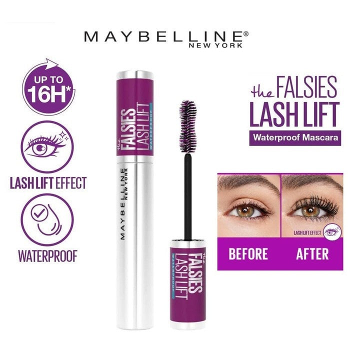 Maybelline Falsies Lash Lift Waterproof Mascara | Instant Lift & Volume for Dramatic Lashes-4