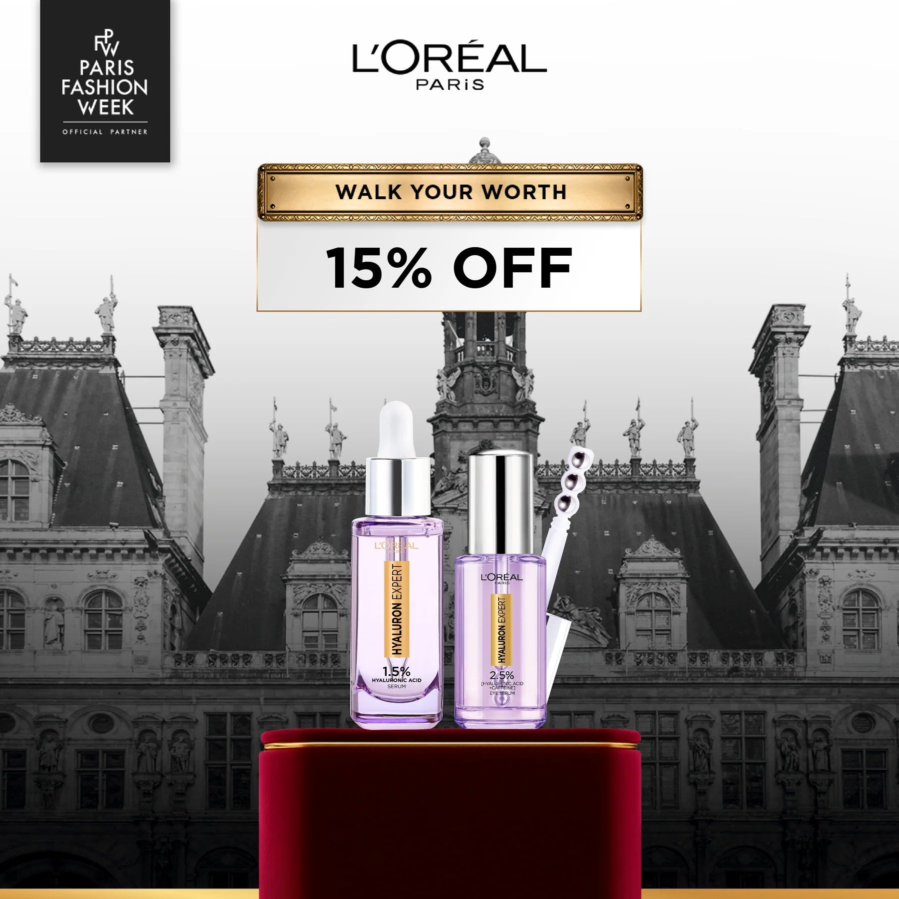 L’Oreal Paris Hyaluron Expert Bundle with Hyaluronic Acid – 15% OFF-2
