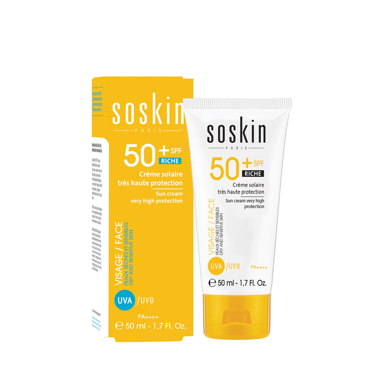 SOSKIN Sun Cream Riche  Very High Protection 50+-1