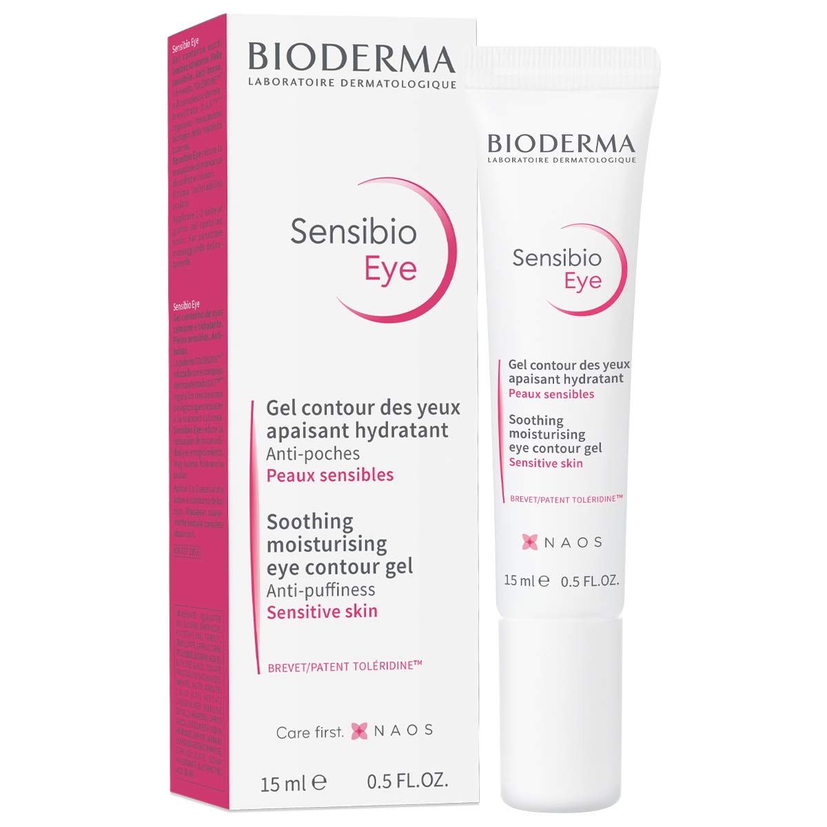 Bioderma Sensibio Eye Contour Gel 15ml | Soothing Gel for Sensitive and Puffy Eyes-1