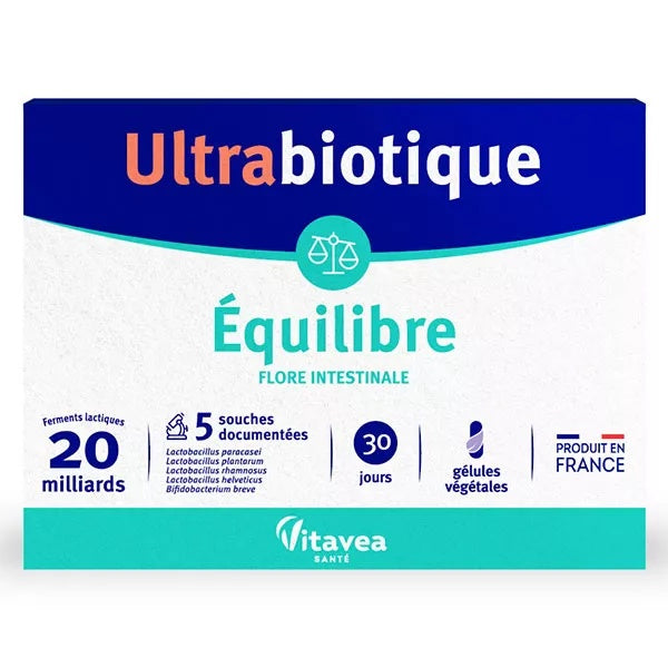 Vitavea Ultrabiotique Equilibre 20 Billion CFU Probiotic for Gut Balance-2